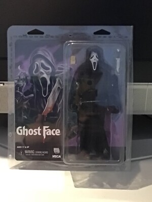 NECA REEL TOYS GHOST FACE SCREAM 8  ACTION FIGURE HORROR 
