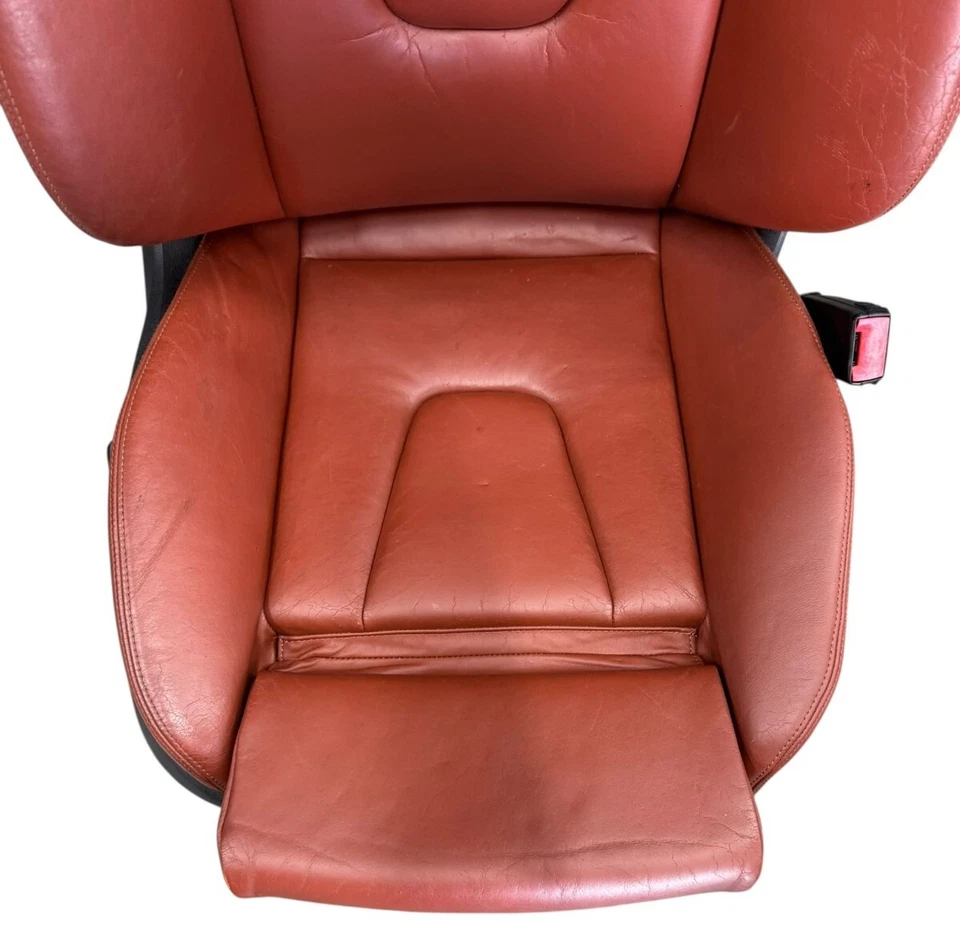 Assento lateral dianteiro direito do passageiro Audi S5 2008-2017 marrom fabricante de equipamento original - Imagem 4 de 4