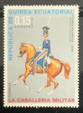 Equatorial Guinea #Mi777 MNH 1976 Prussian Guard Cavalry 1825 [76-03 YT82C]