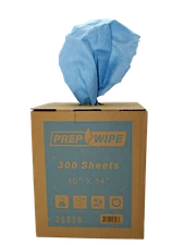 Prep Wipe Lint Free Cleaning Towels Pack of 300 Sheets, 10" x 14"