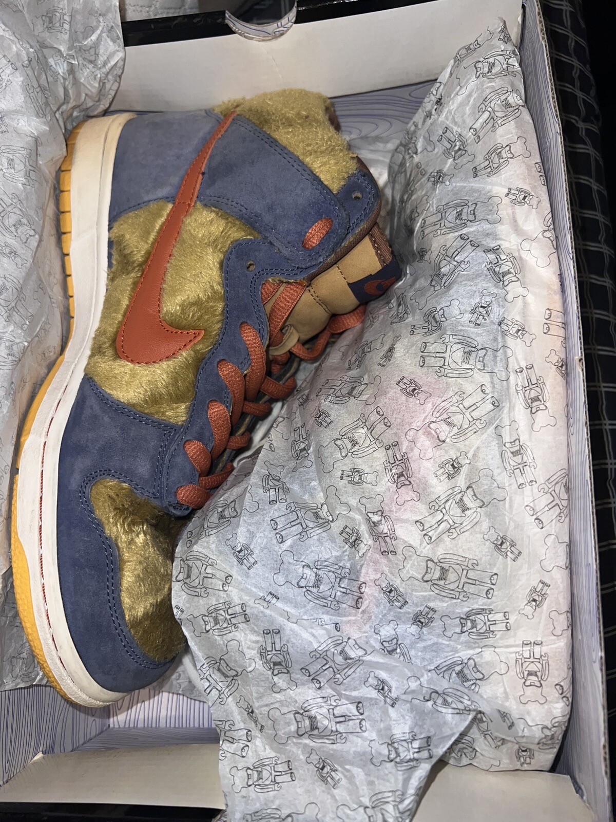 Size 10 - Nike Dunk High Premium SB Three Bears - Papa Bear image 2