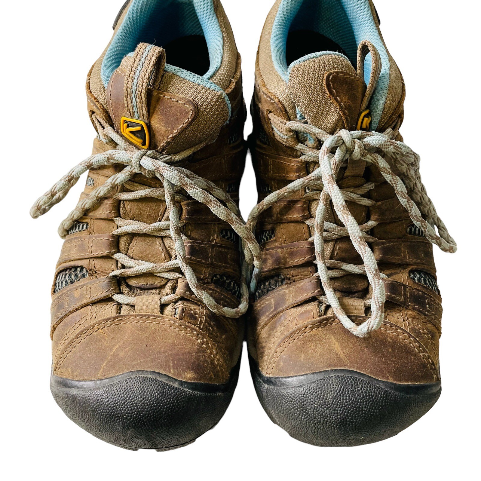 Stivali da trekking Keen donna Voyageur in pelle marrone stringati medi taglia 7 5 Gorpecore