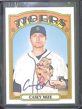 2021 Topps Heritage Real One Autographs Rookie #ROA-CM Casey Mize