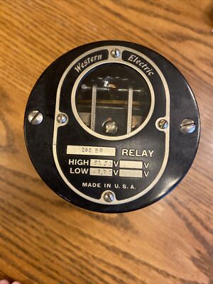 Vintage Western Electric 260BR Open Window Relay Steampunk