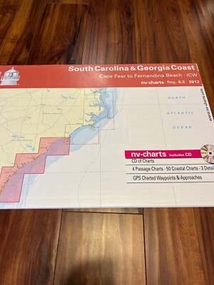 NV Charts with CD Region 6.1 Virginia & North Caro
