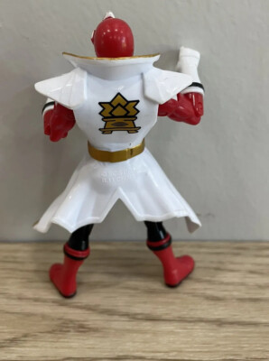 赤白サムライ Bandai Saban's Power Rangers Samurai 4 inch Super Samurai Red