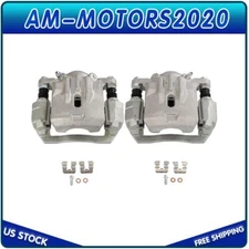 Rear Pair Brake Calipers w/ Bracket For 2006 - 2009 SUBARU OUTBACK LEGACY