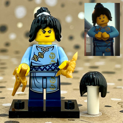 LEGO - BAM 2026 Ninjago 15th Anniversary - Nya Kimono Minifigur (zwei Haare)