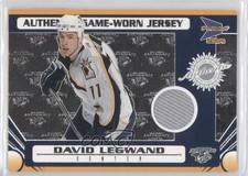 2003 Pacific Prism Authentic Game-Worn Jerseys Retail 99/150 David Legwand 0q3