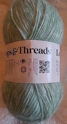 HEATHERED TWEED in JADEITE by Loops & Threads 418yds 5.29oz cozy wool