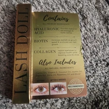 Lash Doll Stronger Fuller Lashes Increase Re Growth Promotes New Eyelash Serum