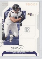 2006 Playoff NFL Playoffs Rookie Silver Proof 108/250 Haloti Ngata #89 9ge