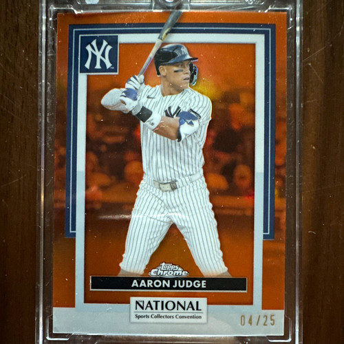Topps Chrome 2023 Aaron Judge MLB-19 NSCC National 04/25 Yankees