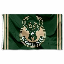 Milwaukee Bucks New Logo Flag Large 3x5