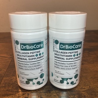 Dr BioCare Collagen Peptide Multi Vitamin Mineral Supplement 120 DAY SUPPLY
