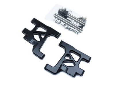 Square Aluminum Lilla Sass Arm (for Tamiya Wild Weary 2) Black SWR-32RBK
