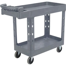 Strongway 500-Lb. Utility Cart with Ergonomic Handle, 40 3/8in.D x 17 5/16in.W