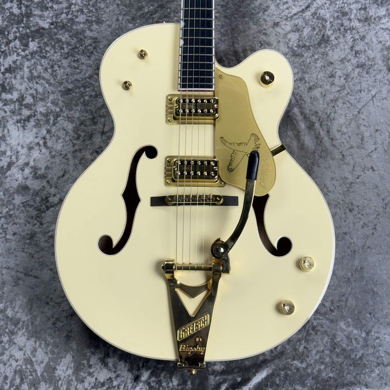 Gretsch G6136T Ltv White Falcon Electric Guitar 2015 With Hard Case USED VGC