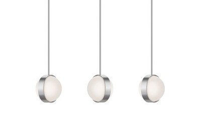 AFX VRNP09LAJUDLNR3 Verona 9''W LED Multi Light Pendant - Nickel