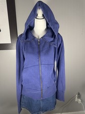 Champion Elite Women s Full Zip Fleece Hoodie Blue Size Large