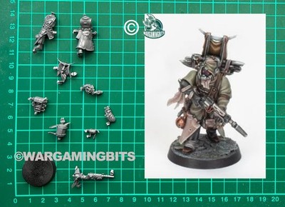 GW Necromunda Ash Wastes Nomad Warrior Type 8 With Blast Rifle A 40K