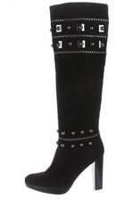 Stuart Weitzman Black Suede boots 7.5 women. ...