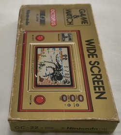Nintendo Game ＆ Watch Mickey Mouse / Octopus Boxed Japan