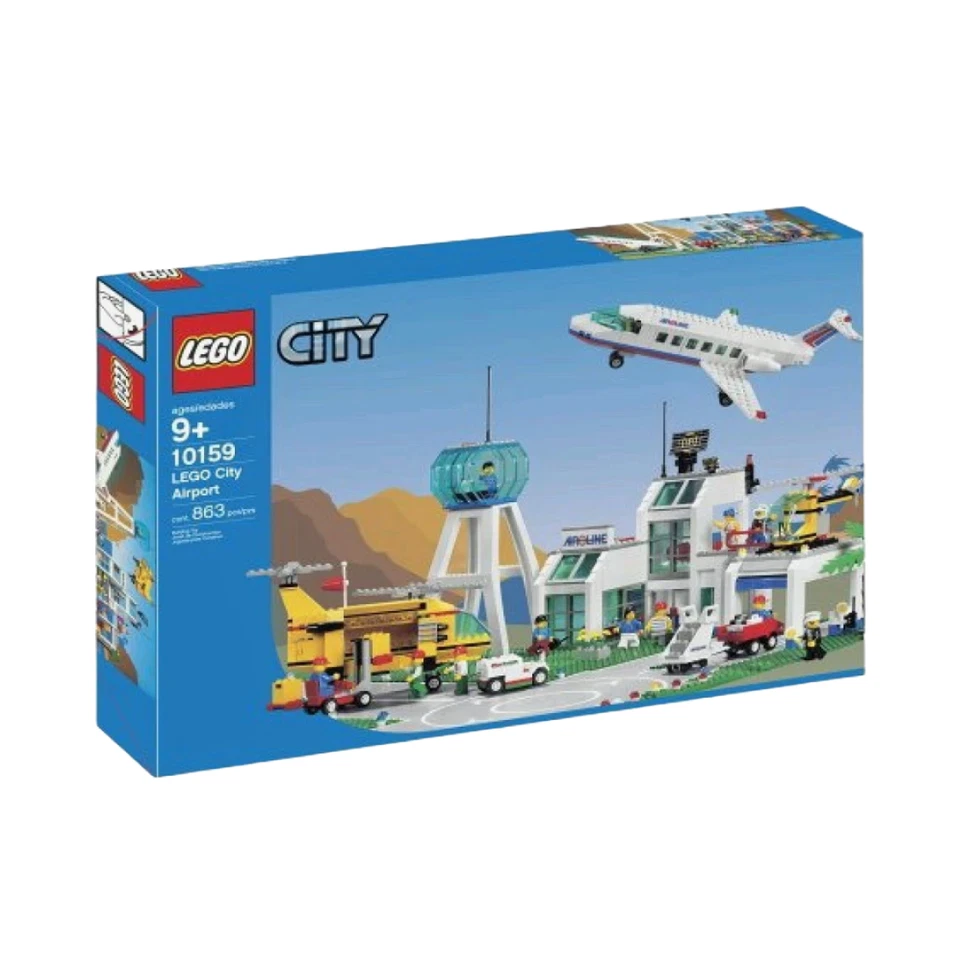 Lego 10159 City Airport 863pcs SEALED - Image 4 of 4