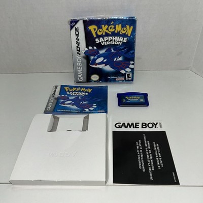 Pokemon: Sapphire Version (Game Boy Advance, 2003) Near Complete