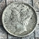 1919-S Mercury Dime, Better Date San Francisco Issue