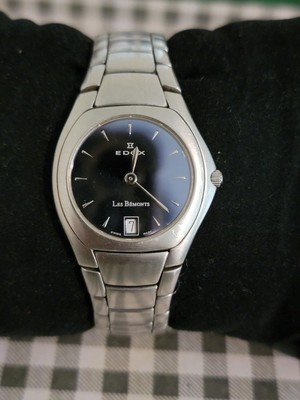 EDOX LES BEMONTS 26001 Silver Watch