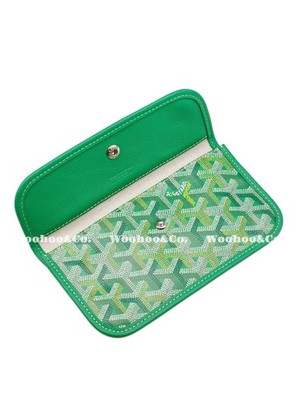 GOYARD Saint Louis Handbag Women's Multicolored Meadow Green 15.7