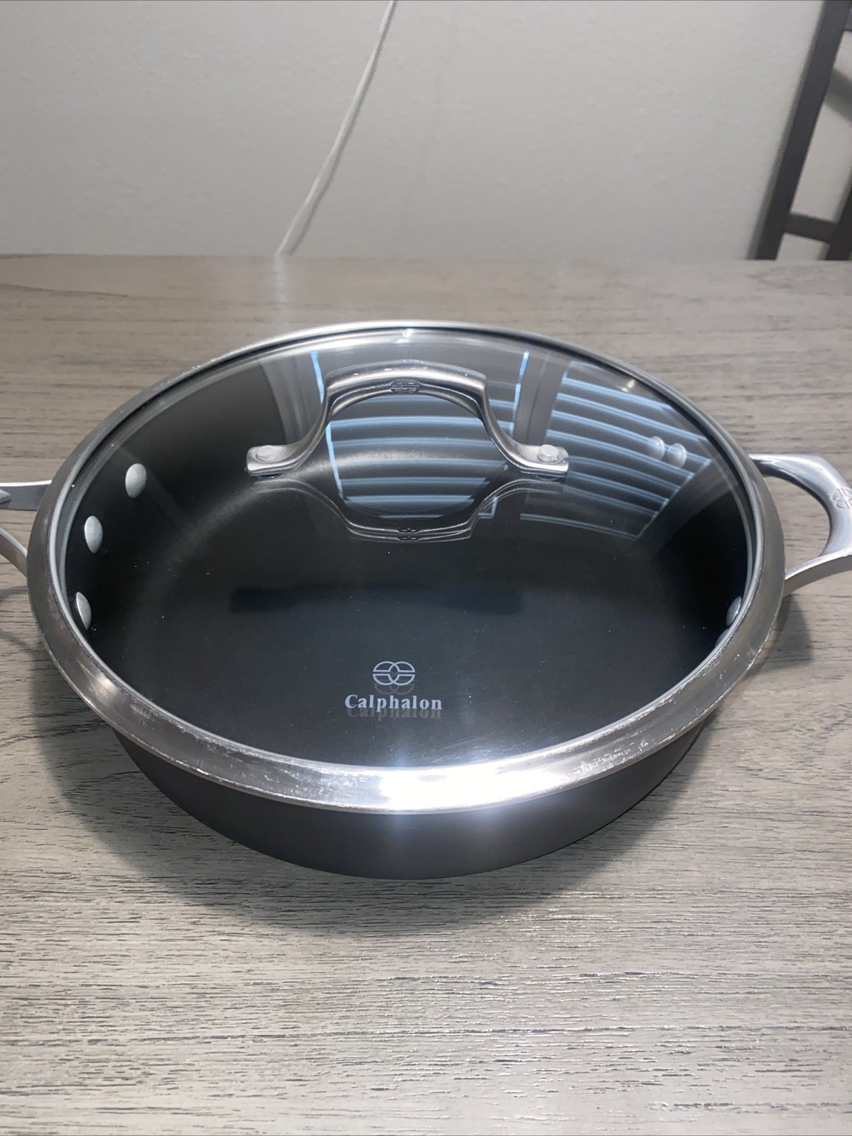 CALPHALON 5004 UNISON SEAR DISHWASHER SAFE 4QT•3.7L - HEAVY & QUALITY COOKWARE