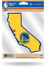 Calcomanía adhesiva Golden State Warriors 5 pulgadas Home State
