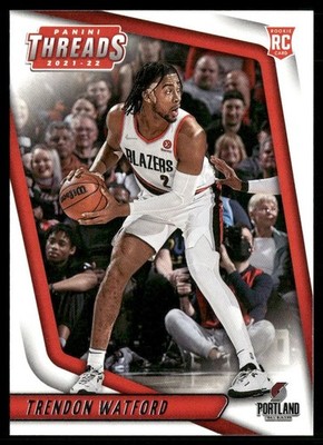 Trendon Watford Rookie 2021-22 Panini Chronicles Portland Trail Blazers #97