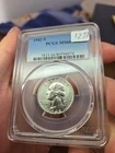 1942-S WASHINGTON QUARTER GRADED PCGS MS66