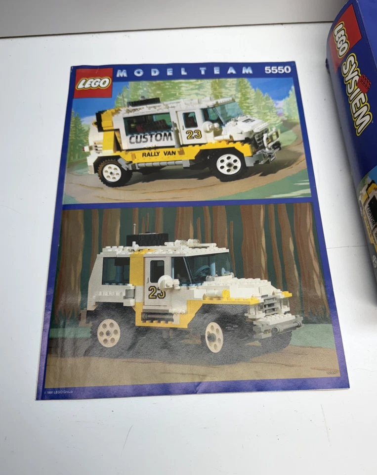 LEGO Model Team: Custom Rally Van 5550, Complete, Box Rough, 99% Complete - Image 3 of 4