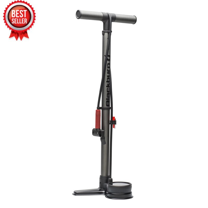 Air Tower 6 High Pressure Bicycle Floor Pump Cycling W/ Presta Schrader Durable
