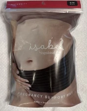 Maternity • Pregnancy Support Belt Black Size S/M Isabel by Ingrid & Isabel 