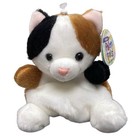 Aurora World Plush - Palm Pals - PEEBS CALICO CAT (5 inch) - New Stuffed Toy