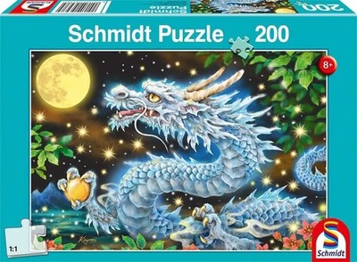 PUZZLE DRACHENABENTEUER 200 TEILE KINDERPUZZLE SCHMIDT SPIELE NEU OVP