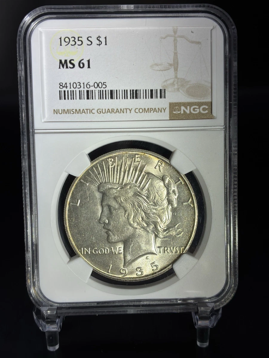 Silver 1935 Year Peace Dollars (1921-1935) for sale | eBay