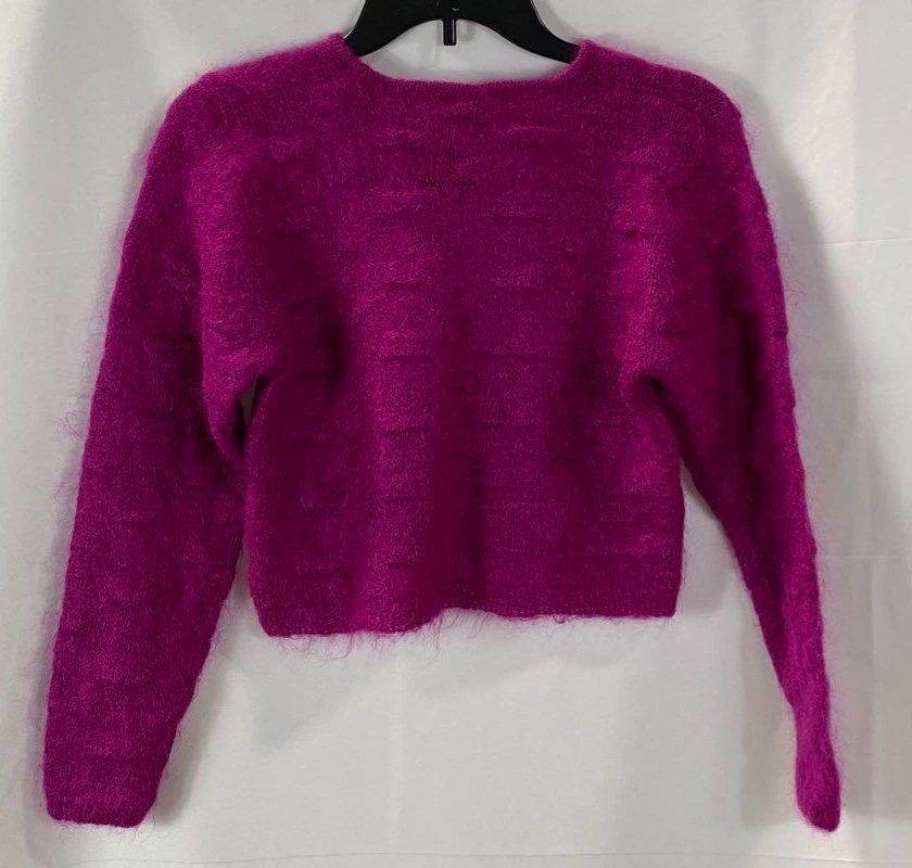 Suéter Christian Dior Mujer MAgenta Mohair S Foto 2 de 4