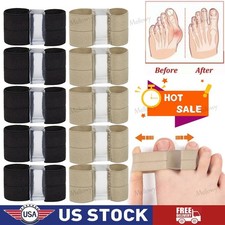 10pc Hallux Valgus Bunion Corrector Orthopedic Adjuster Brace Foot Toe Separator
