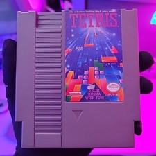 Tetris & Pinball Bundle (NES) Tested Carts