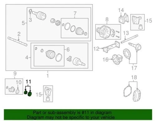 1982-2014 NEW GM DIFFERENTIAL DRIVE PINION OUTER GEAR BEARING, P/N 9417784 - Image 2 of 4
