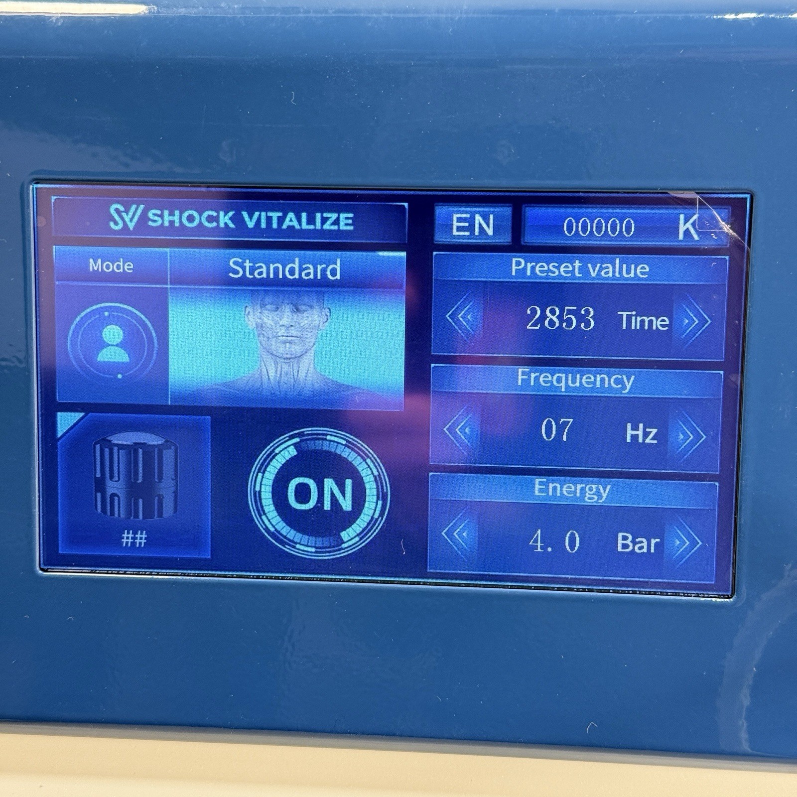 Shock Vitalize Lite ESWT Shockwave Therapy Machine for Pain Relief