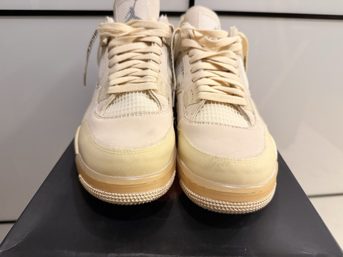 Nike Air Jordan 4 SP x Off-White Mid Sail Men’s Size 13 Size 13W / 11.5 Men main image 2
