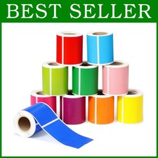 1000 Colored Moving Labels Stickers 3x2 Inch