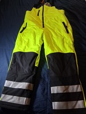 RefrigiWear Lightweight Hi-Vis Work Overalls Mens XL Waterproof Softshell, 20 F